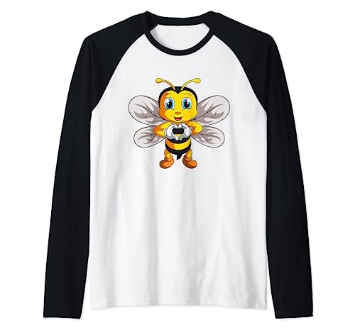 Bienen Kinder Damen Mädchen Biene Raglan von Süße Bienen Liebhaber Geschenke