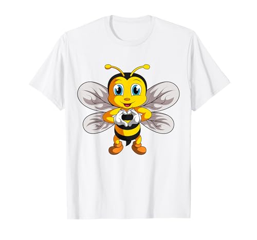 Bienen Kinder Damen Mädchen Biene T-Shirt Bienen Kinder Damen Mädchen Biene T-Shirt von Süße Bienen Liebhaber Geschenke