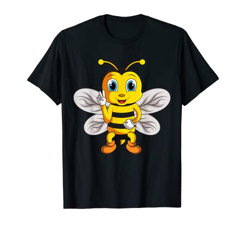 Bienen Kinder Jungen Mädchen Biene T-Shirt von Süße Bienen Liebhaber Geschenke