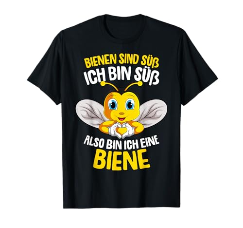 Bienen sind süß Kinder Damen Mädchen Biene T-Shirt von Süße Bienen Liebhaber Geschenke