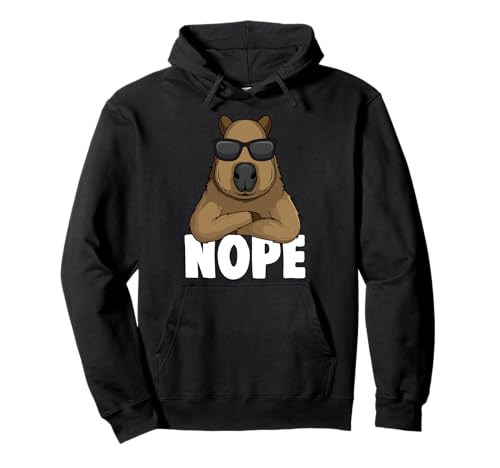 Capybara Kinder Jungen Mädchen Damen Pullover Hoodie von Süße Capybara Liebhaber Geschenke