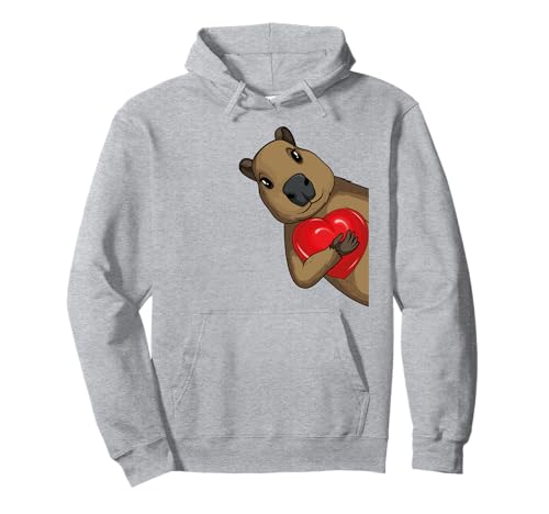 Capybara Kinder Mädchen Damen Pullover Hoodie von Süße Capybara Liebhaber Geschenke