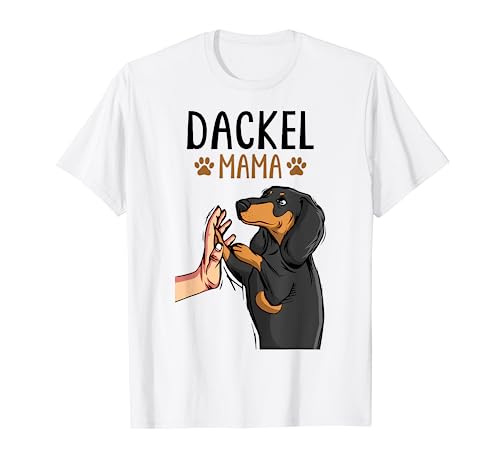 Dackel Mama - Süßes Dachshund Hundebesitzerin Damen T-Shirt von Süße Dackel Hunde Design Geschenke