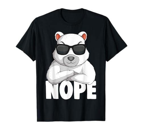 Eisbär Kinder Jungen Mädchen Damen T-Shirt von Süße Eisbär Liebhaber Geschenke