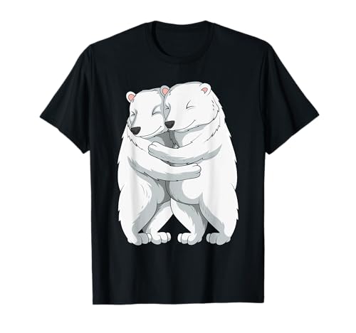 Eisbär Liebhaber Kinder Mädchen Damen T-Shirt von Süße Eisbär Liebhaber Geschenke