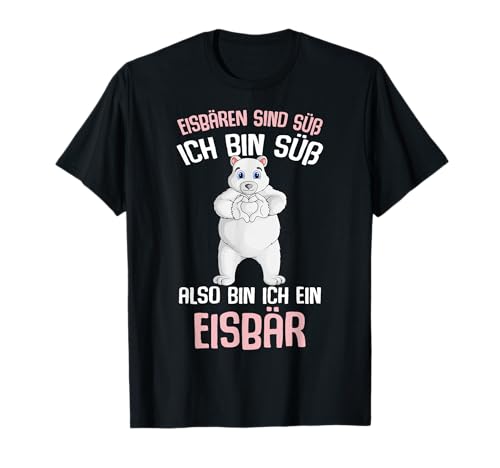 Eisbären sind süß Eisbär Kinder Damen Herren T-Shirt von Süße Eisbär Liebhaber Geschenke