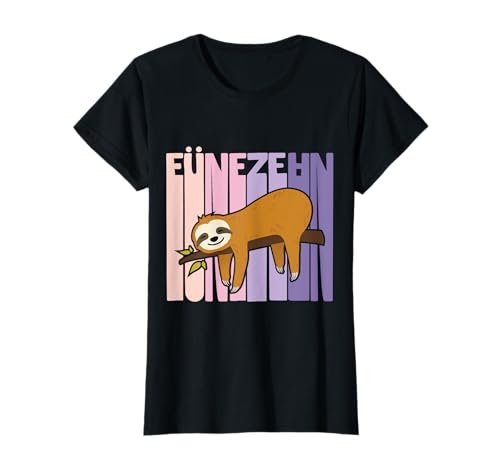 15. Geburtstag Mädchen süßes Faultier 15 Jahre alt T-Shirt von Süße Faultier Mädchen Geburtstag Designs