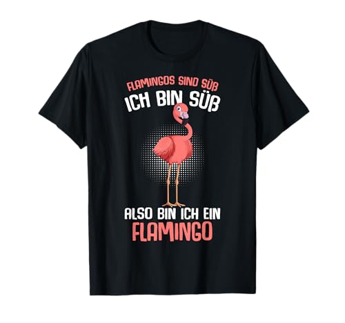 Flamingos sind süß Kinder Damen Mädchen Flamingo T-Shirt von Süße Flamingo Liebhaber Geschenke