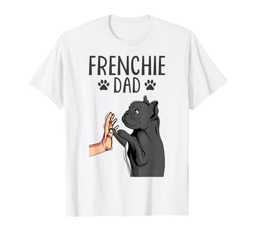 Frenchie Dad Französische Bulldogge Papa Männer T-Shirt von Süße Französische Bulldoggen Geschenke