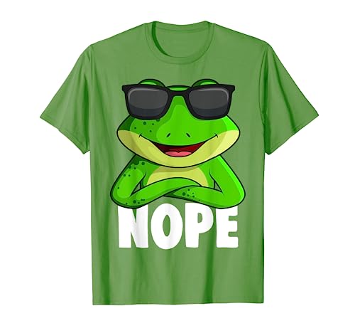 Frosch Kinder Jungen Mädchen Damen Frösche T-Shirt von Süße Frosch Liebhaber Geschenke