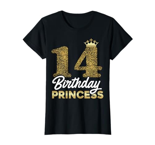 14. Geburtstag Mädchen Geschenk Prinzessin Jahrgang 2011 süß T-Shirt von Süße Geschenkidee 14. Geburtstag Mädchen 14 Jahre