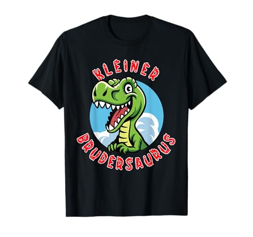 Süßes Kleiner Brudersaurus Dino Jungen Geschwister Geschenk T-Shirt von Süße Geschwister Designs für Jungen und Mädchen