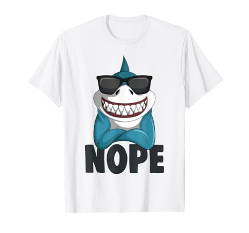 Hai Kinder Jungen Mädchen Damen T-Shirt von Süße Hai Liebhaber Geschenke