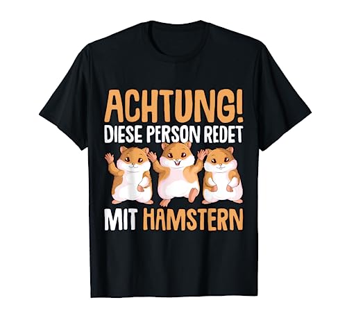 Hamster Damen Kinder Mädchen T-Shirt von Süße Hamster & Haustier Geschenke