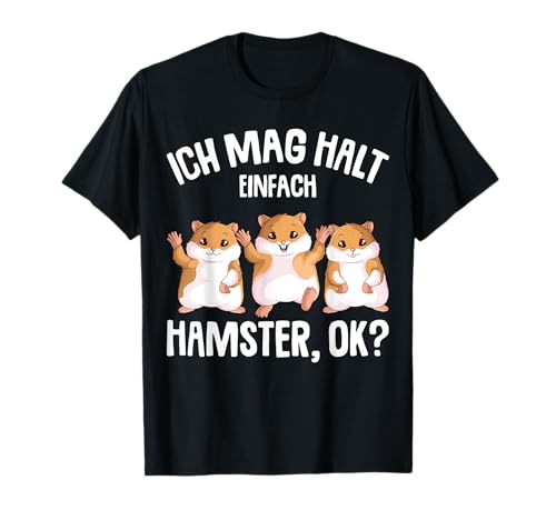 Hamster Ich mag halt Hamster Mädchen Kinder T-Shirt von Süße Hamster & Haustier Geschenke