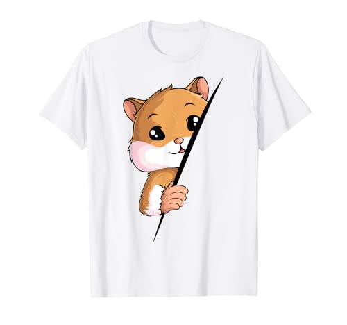 Hamster Kinder Jungen Mädchen T-Shirt von Süße Hamster & Haustier Geschenke