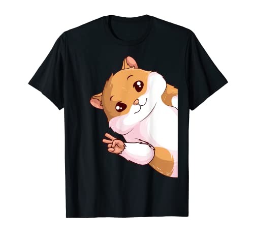 Hamster Kinder Mädchen Jungen T-Shirt von Süße Hamster & Haustier Geschenke