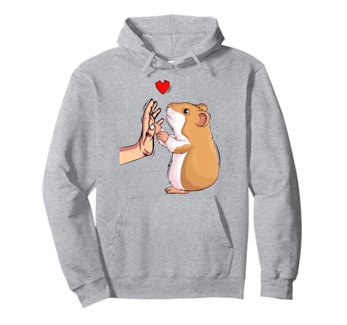 Hamster Liebe Mädchen Kinder Damen Pullover Hoodie von Süße Hamster & Haustier Geschenke