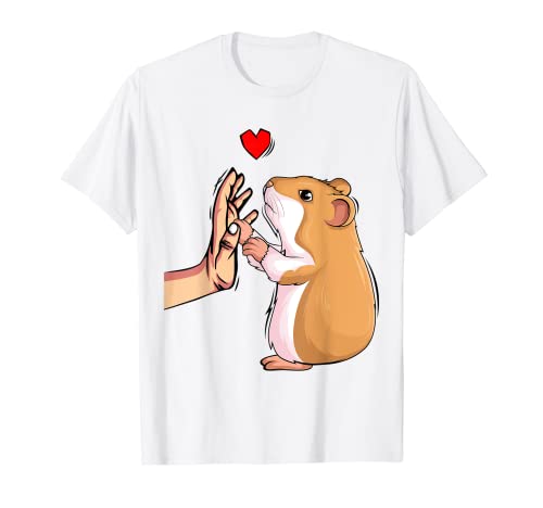 Hamster Liebe Mädchen Kinder Damen T-Shirt von Süße Hamster & Haustier Geschenke