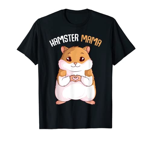 Hamster Mama Damen Mädchen T-Shirt von Süße Hamster & Haustier Geschenke