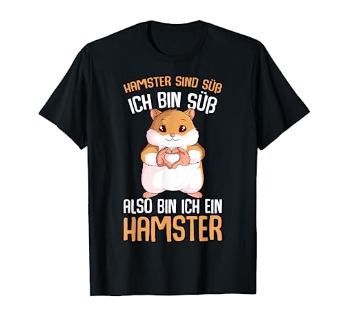 Hamster sind süß Mädchen Frauen Kinder T-Shirt von Süße Hamster & Haustier Geschenke