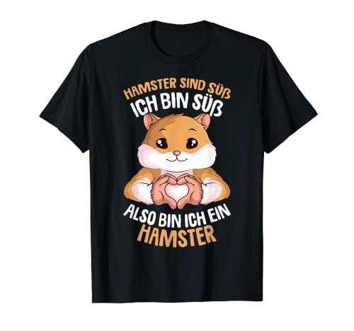 Hamster sind süß Mädchen Kinder Frauen T-Shirt von Süße Hamster & Haustier Geschenke