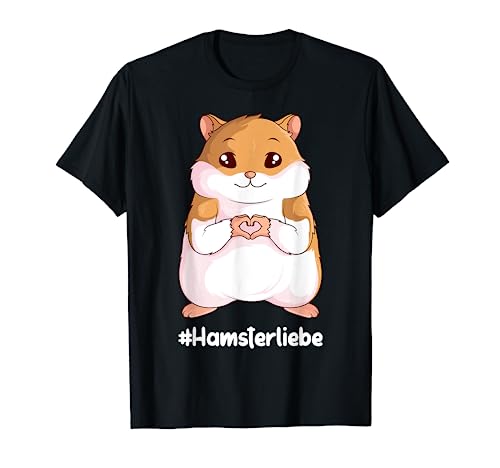 Hamsterliebe Hamster Goldhamster Mädchen Frauen Kinder T-Shirt von Süße Hamster & Haustier Geschenke