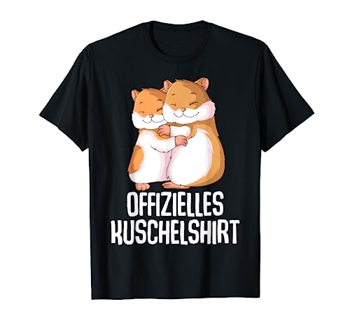 Offizielles Kuschelshirt Hamster Mädchen Frauen Kinder T-Shirt von Süße Hamster & Haustier Geschenke