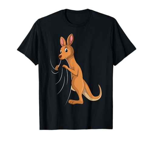 Känguru Kinder Jungen Mädchen Damen T-Shirt von Süße Känguru Liebhaber Geschenke