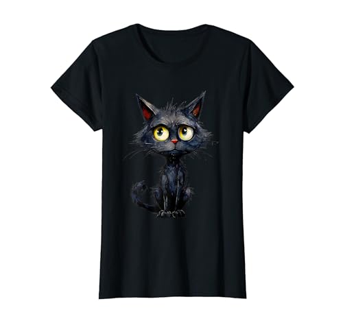 Damen Katze Nachthemd Nachtwäsche Schlafhemd Sleepshirt T-Shirt Damen Katze Nachthemd Nachtwäsche Schlafhemd Sleepshirt T-Shirt von Süße Katze für Damen