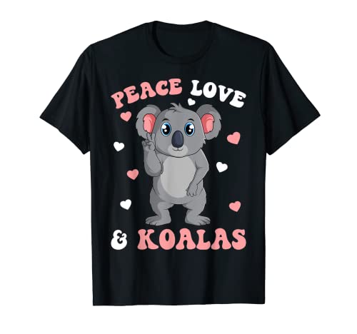 Koala Koalabär Frauen Mädchen Kinder T-Shirt von Süße Koala Liebhaber Geschenke