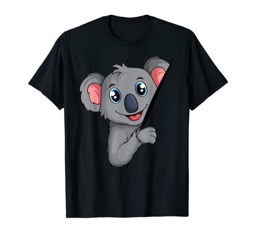 Koala Koalabär Kinder Mädchen Damen T-Shirt von Süße Koala Liebhaber Geschenke