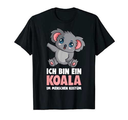 Koala Kostüm Koalabär Mädchen Kinder Damen T-Shirt von Süße Koala Liebhaber Geschenke