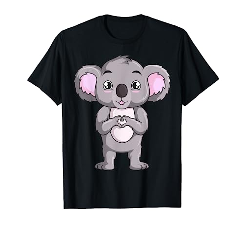 Koala Liebhaber Koalabär Damen Mädchen Kinder T-Shirt von Süße Koala Liebhaber Geschenke