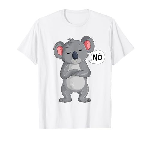 Koala Nö Koalabär Kinder Mädchen Damen T-Shirt Koala Nö Koalabär Kinder Mädchen Damen T-Shirt von Süße Koala Liebhaber Geschenke