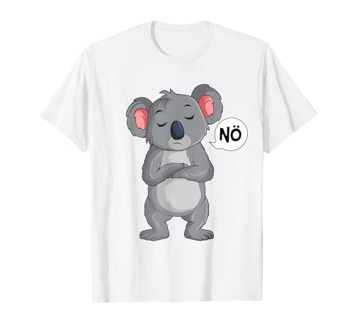 Koala Nö Koalabär Kinder Mädchen Damen T-Shirt von Süße Koala Liebhaber Geschenke