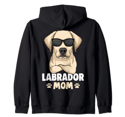 Labrador Hunde Mama Lab Mom Frauchen Frauen Kapuzenjacke von Süße Labrador Geschenke