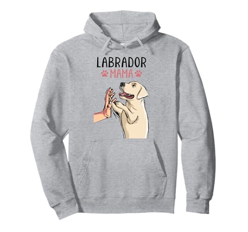 Labrador Mama Hunde Frauchen Muttertag Frauen Pullover Hoodie von Süße Labrador Geschenke