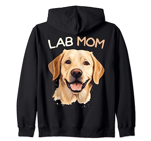 Labrador Retriever Hunde Mama Lab Mom Kapuzenjacke von Süße Labrador Geschenke