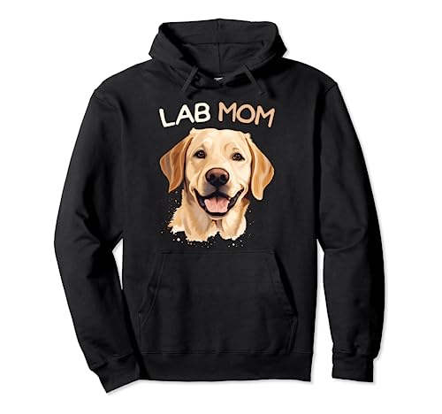 Labrador Retriever Hunde Mama Lab Mom Pullover Hoodie von Süße Labrador Geschenke