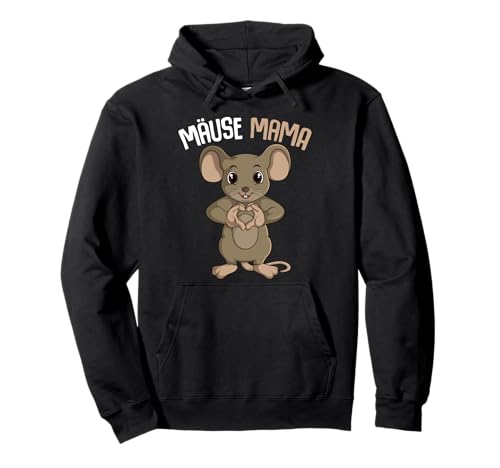 Mäuse Mama Maus Damen Kinder Mädchen Pullover Hoodie Mäuse Mama Maus Damen Kinder Mädchen Pullover Hoodie von Süße Maus & Haustier Geschenke