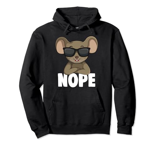 Maus Damen Kinder Jungen Mäuse Pullover Hoodie von Süße Maus & Haustier Geschenke