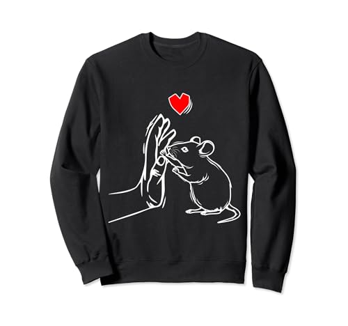 Maus Damen Mädchen Kinder Mäuse Sweatshirt von Süße Maus & Haustier Geschenke