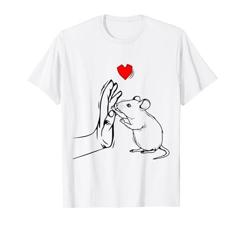 Maus Damen Mädchen Kinder Mäuse T-Shirt von Süße Maus & Haustier Geschenke