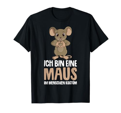 Maus Kostüm Kinder Damen Mädchen Mäuse T-Shirt von Süße Maus & Haustier Geschenke