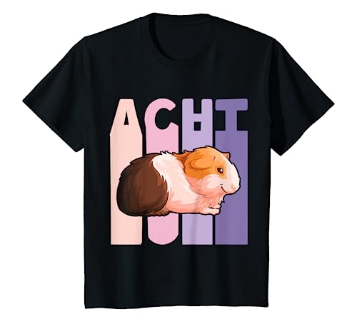 Kinder 8. Geburtstag Mädchen süßes Meerschweinchen 8 Jahre alt T-Shirt von Süße Meerschweinchen Mädchen Geburtstag Designs