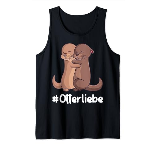 Otterliebe Otter Seeotter Kinder Mädchen Damen Tank Top von Süße Otter Designs & Geschenkideen