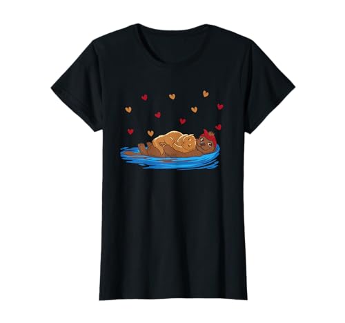 Süßes Otter Mutter Beste Mama der Welt T-Shirt von Süße Otter Geschenke