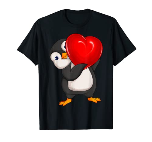 Pinguin Damen Kinder Mädchen Penguin T-Shirt von Süße Pinguin Liebhaber Geschenke