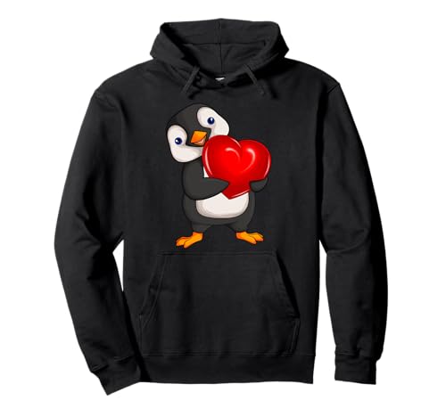 Pinguin Damen Mädchen Kinder Penguin Pullover Hoodie von Süße Pinguin Liebhaber Geschenke